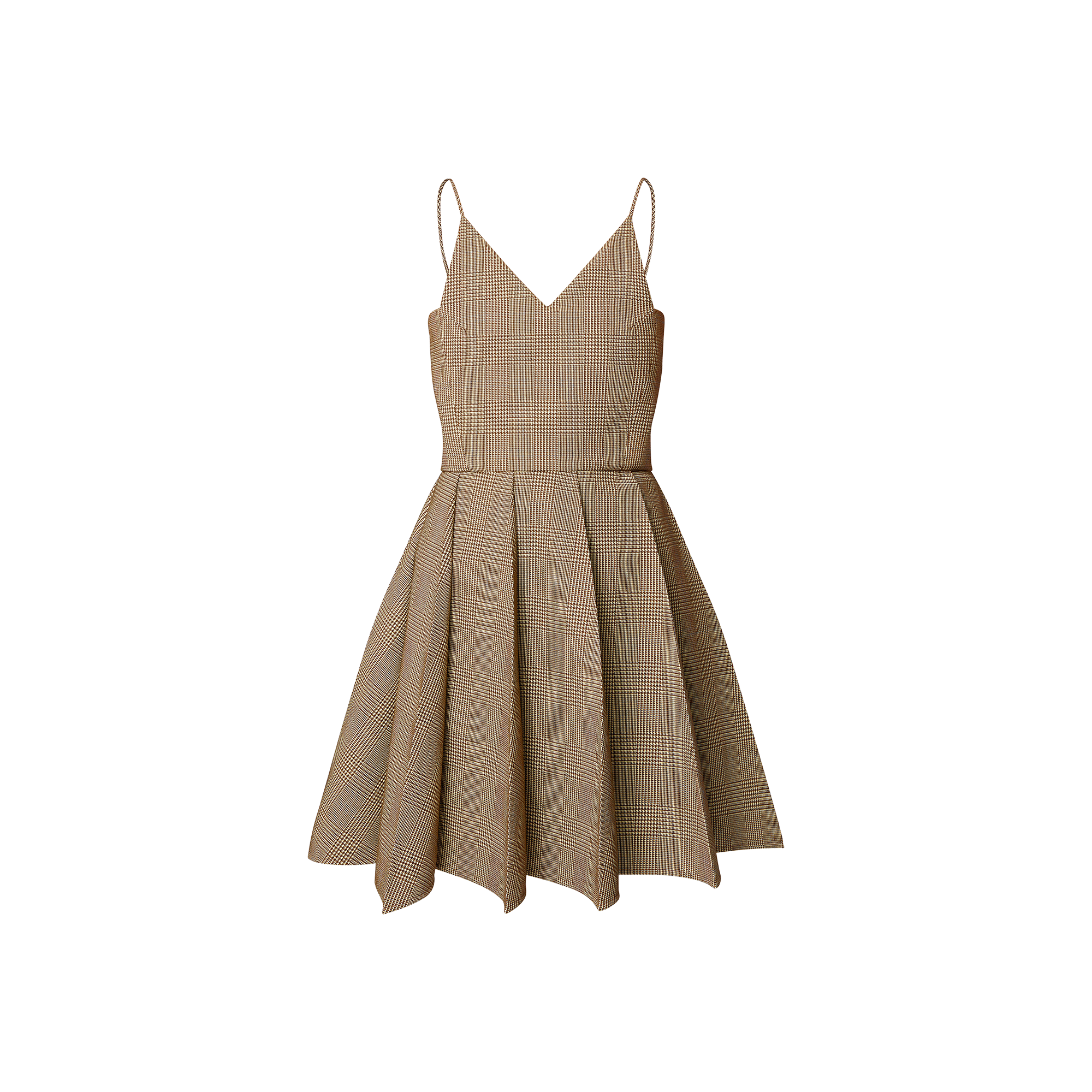 Pleated a line outlet dress